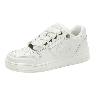 Dickies板鞋男2025新款休闲男鞋真皮透气小白鞋百搭潮流运动鞋子