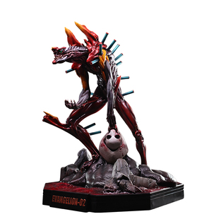 末那魂燃丨“破”《EVANGELION-02》EVA2号机兽化形态艺术雕像