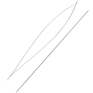 超细开口串珠针穿小米珠引线珍珠项链手链专用针手工diy材料配件