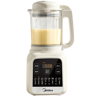 美的破壁机家用豆浆机全自动低音新款多功能小型料理机正品榨汁机