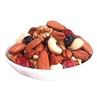 恒康食品坚果加175g袋装混合果仁休闲零食山核桃仁腰果仁下午茶