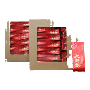 武夷岩茶花香大红袍老枞水仙正岩肉桂乌龙茶叶小泡袋盒装送礼1z15