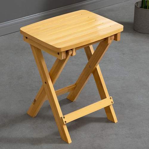 24家用可折叠小凳子木质折叠款浴室板凳便携式马扎凳客厅矮卫生间