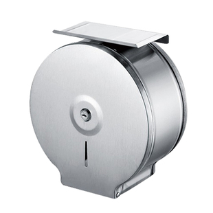 包邮酒店不锈钢大卷纸架厕纸架大卷纸盒纸巾架浴室大盘纸巾盒纸盒