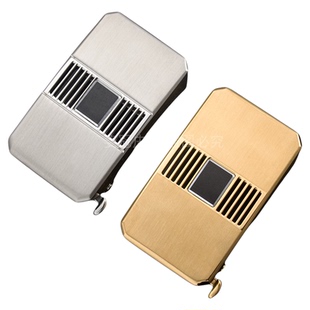 3.5高档内穿式皮带头男自动扣内扣式不锈钢纯钢防过敏腰带头男款