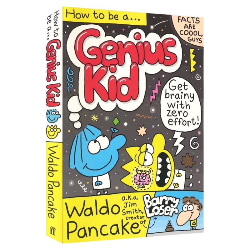 How To Be A Genius Kid 如何成为一个天才儿童 幽默搞笑漫画读物 趣味课外读物 6-9岁 英文原版进口图书