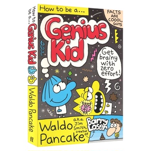 How To Be A Genius Kid 如何成为一个天才儿童 幽默搞笑漫画读物 趣味课外读物 6-9岁 英文原版进口图书