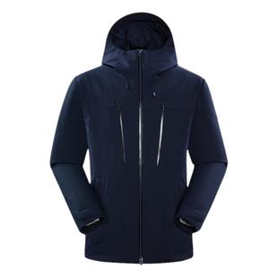 LAFUMA乐飞叶户外防水透湿三合一夹克外套男可拆卸羽绒内胆防寒服