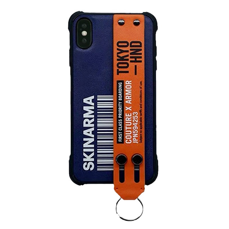 Skinarma潮适用苹果10xs max手机壳iphonexr腕带气囊防摔offwhite
