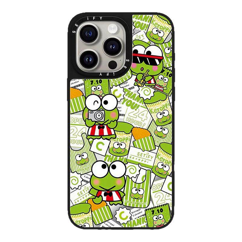 CASETIFIY联名可爱卡通杯面标签17pro适用iPhone18ProMax苹果16plus手机壳15磁吸14明星同款华强北平替潮壳女
