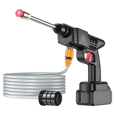 Wireless car wash high pressure water gun portable powerful