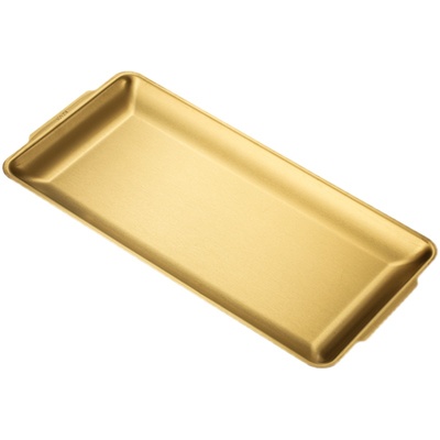 304加厚不锈钢长方形韩式烧烤盘