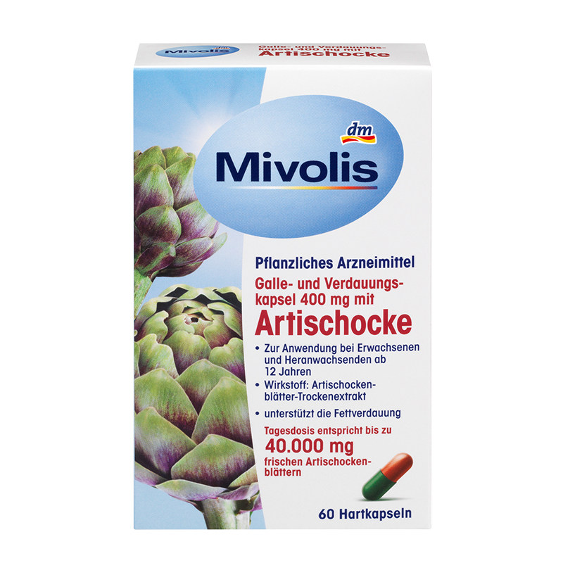 德国mivolis朝鲜薊胆汁胶囊