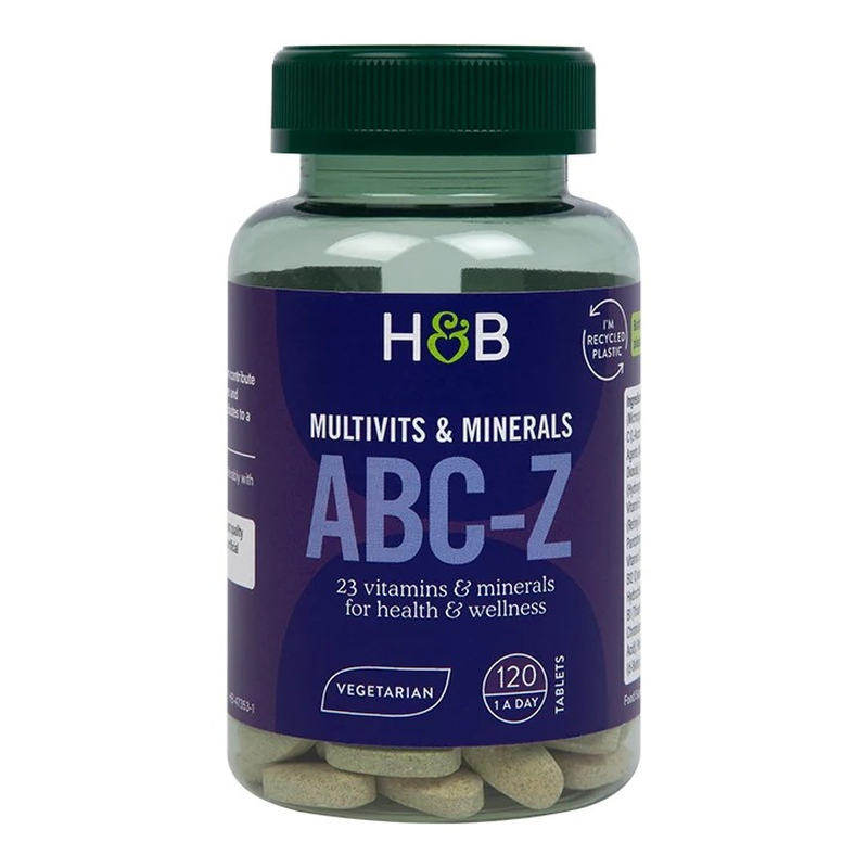 英国HB荷柏瑞复合维生素全族ABC-Z男女综合多种维生素营养素120粒