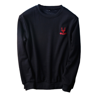 刺绣HL10032休闲圆领卫衣