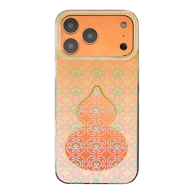 心想事橙·福禄 言西原创国风新中式镭射适用苹果手机壳华为小米高级感iphone17promax小众15pm国潮16pro情侣