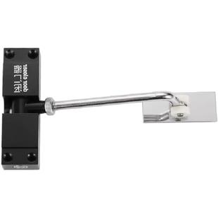 小型可调节缓冲滑轮家用闭门器弹簧铝合金轻型明装自动关门神器