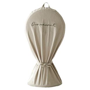 电扇防尘罩落地式电风扇套水洗棉全包式简约棉麻防晒冷风机保护罩