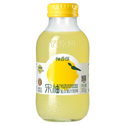 【10瓶装】柚香谷宋柚复合柚子果汁香柚胡柚果汁饮料整箱送礼