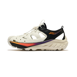 Saucony Cradle MT 休闲百搭 低帮 运动凉鞋 男女同款 白黑桔色