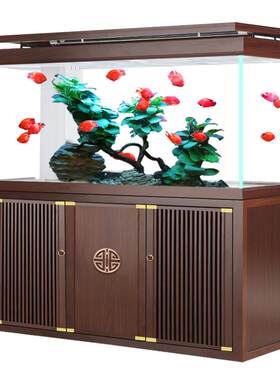 新款家庭水族箱客厅大屏风