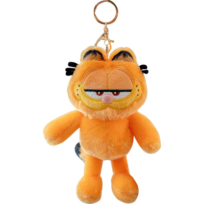 猫咪加菲钥匙扣挂件可爱迷你