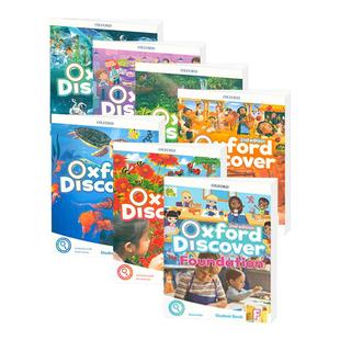 原版新版第二版牛津少儿英语探索发现系列 Oxford Discover 1/2/3/4/5/6级外国语中小学生英语 OD教材第二版 OxfordDiscover教材