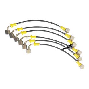 不锈钢接头高压测压软管63MPA测压接头压力表软管线挖机 高压油管