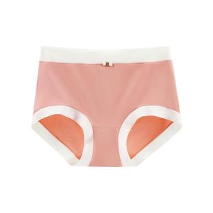 安比斯内裤云感棉女士时尚潮流中高腰舒适透气收腹抗菌三角裤短裤