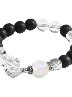 绽木Zenmu天然水晶小叶手串骑士