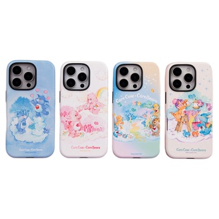 CARECASE x Care Bears联名 表亲系列复古菲林二合一手机壳 适用于iPhone 16 15 14 13 Pro Max 童趣可爱插画