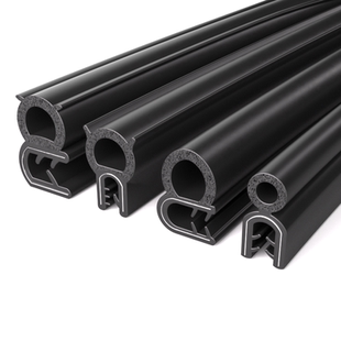 U型顶泡密封条配电箱防水橡胶条工具箱防撞包边防划三元乙丙胶条