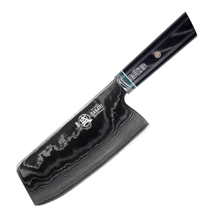 三本盛日本进口大马士革钢刀菜刀套装具厨房组合家用全套厨具刀