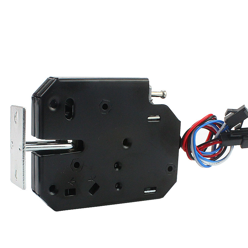 快递柜锁XG07售货机锁小型储物柜电磁锁12v24v电控锁5v柜门电子锁