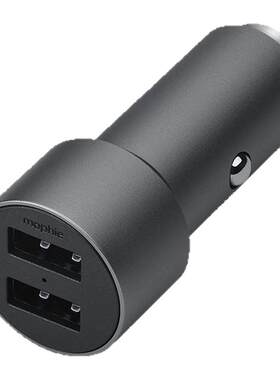 一拖二车载充电器mophie