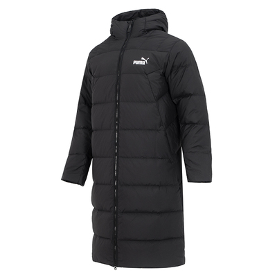 PUMA彪马长款羽绒服男2025冬季男士加厚情侣过膝运动外套女672435
