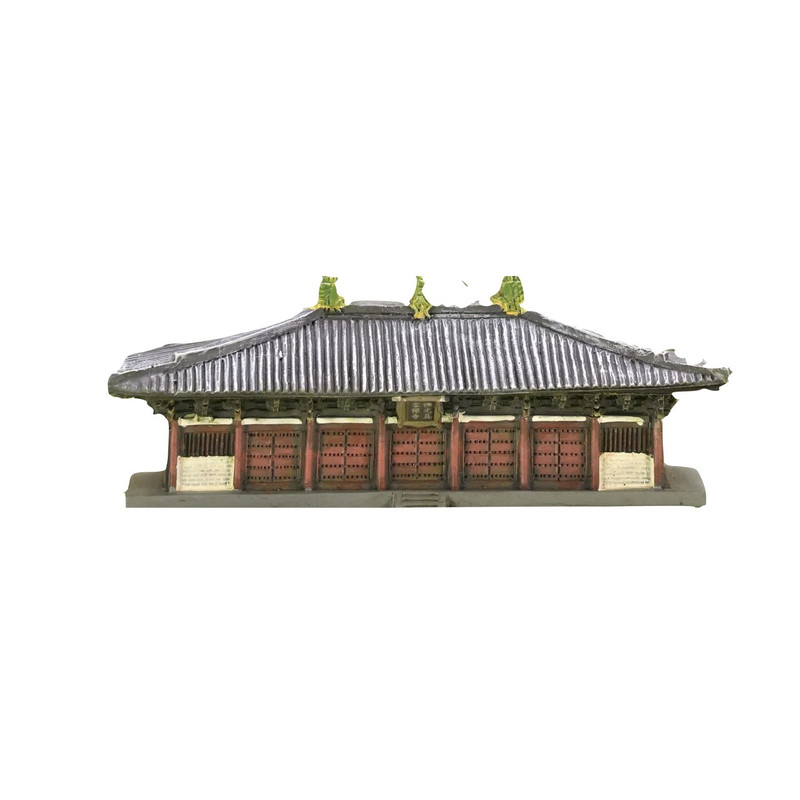山西古建筑佛光寺东大殿冰箱贴立体摆件唐代中式国风创意生日礼物