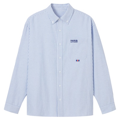 PSG巴黎圣日耳曼中性长袖衬衫