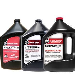 原装进口水星Mercury二冲程船外机机油2T全合成TCW3混合燃烧机油