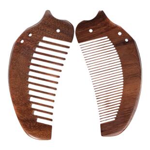 谭木匠正品情侣对梳礼盒相依天然木梳子个人清洁护理送亲友礼品