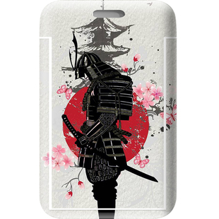 【满月杂货铺】日风浮世绘武士卡套学生校园饭卡钥匙扣学生用硬壳