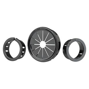 尼龙卡扣式护线圈圆形圆孔过线孔保护套花瓣形梅花型电线出线孔套