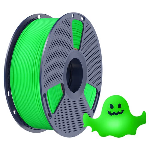 三绿PLA夜光耗材3D打印耗材吸能发光pla透亮整齐排线高韧不翘边环保易打印夜光耗材pla耗材适用拓竹p2s打印机