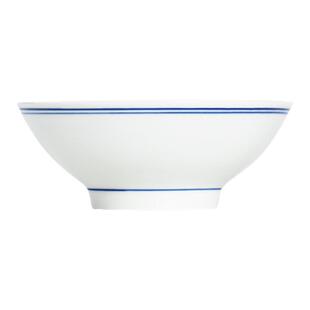 中式景德镇蓝边碗怀旧面碗米饭碗豆浆碗菜碗商用酒店餐具可定logo