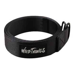 WildThings W Ring Belt 刺绣Logo休闲户外帆布纯色编织潮牌腰带