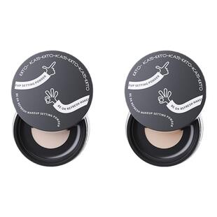 kato散粉粉扑定妆控油带细闪koto裸色新版干皮持久蜜粉新款哑光