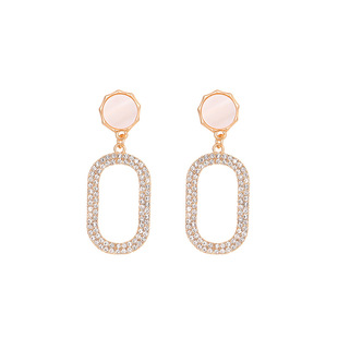 925优质精品纯银针感耳环2023新款潮耳钉韩国气质网红长款耳坠女