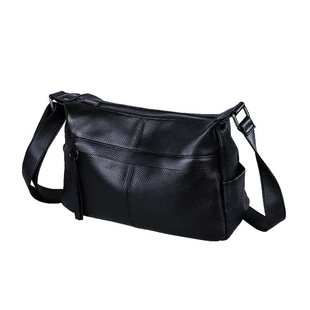 品牌真皮包包女士2025新款秋季大容量多层软皮中老年妈妈包斜挎包