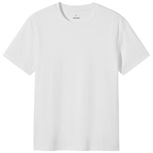 热风2026年春季新款男士基本款纯棉短T柔软亲肤舒适自在