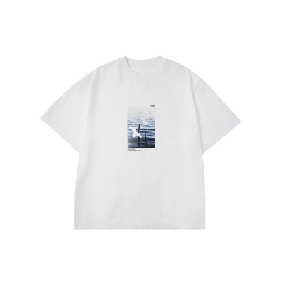 飞鸟印花索罗娜凉感抗菌防晒T恤